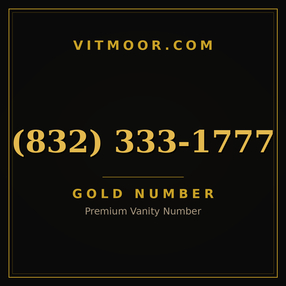 832 333-1777
