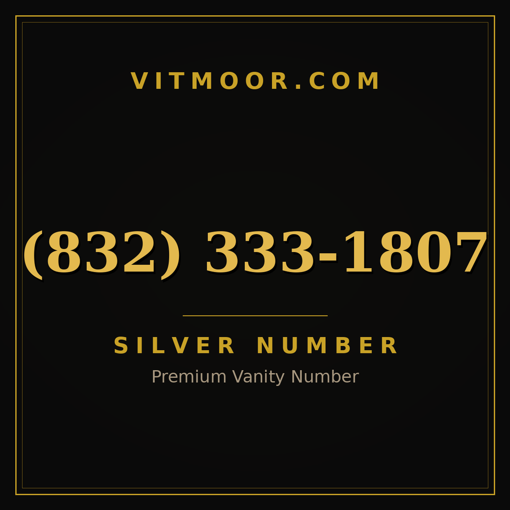 832 333-1807