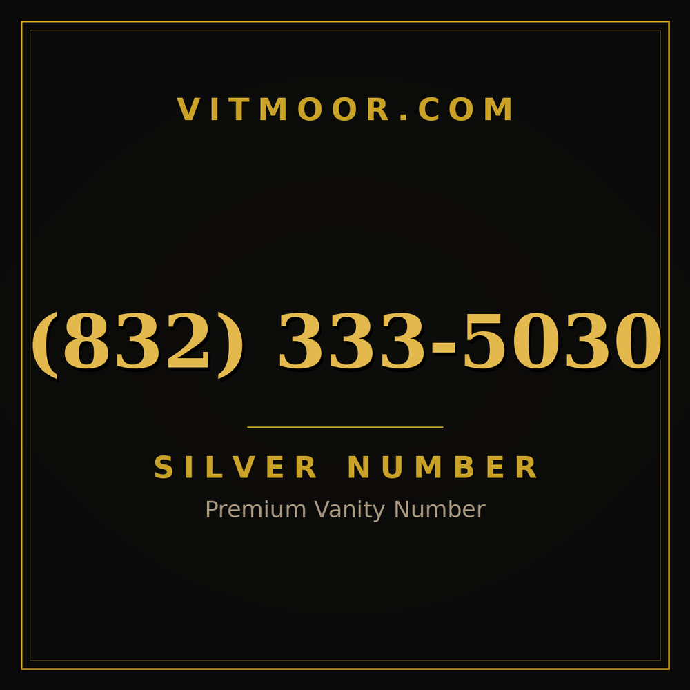 832 333-5030