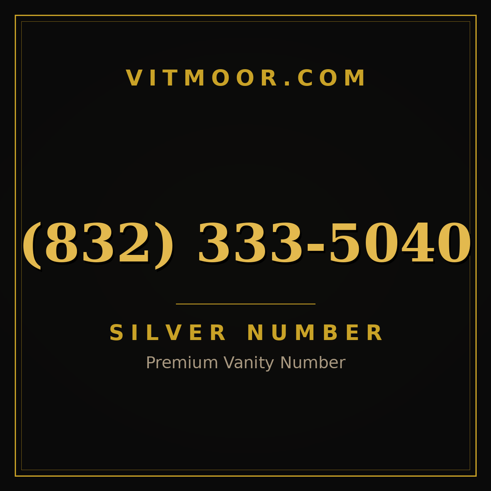 832 333-5040