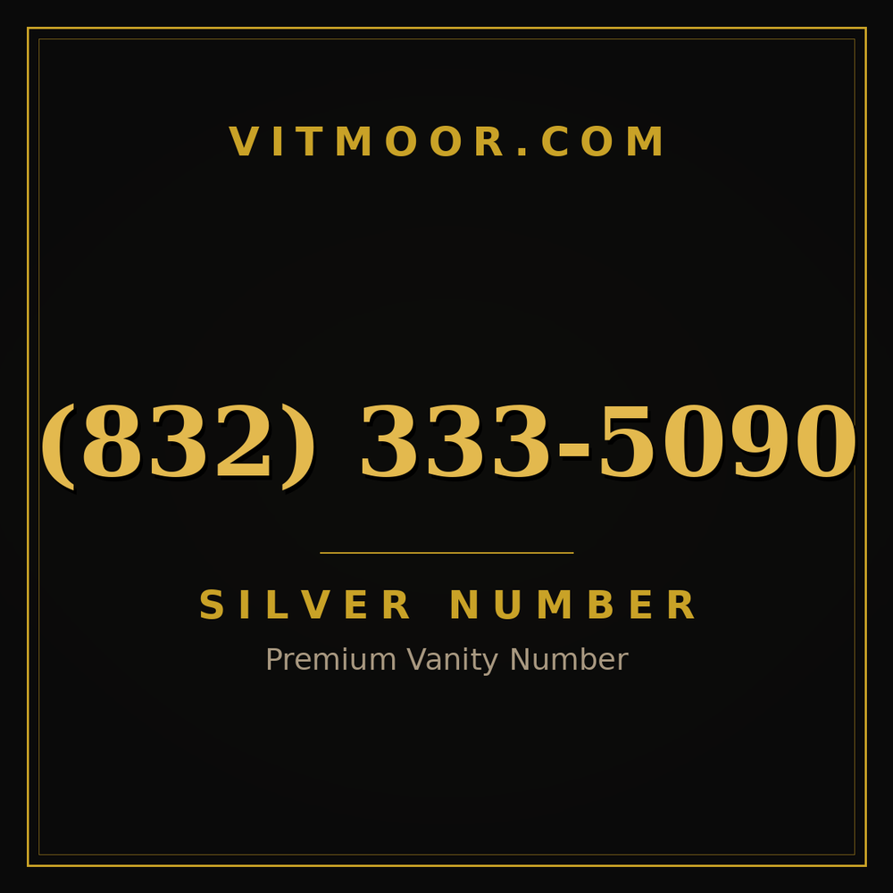 832 333-5090