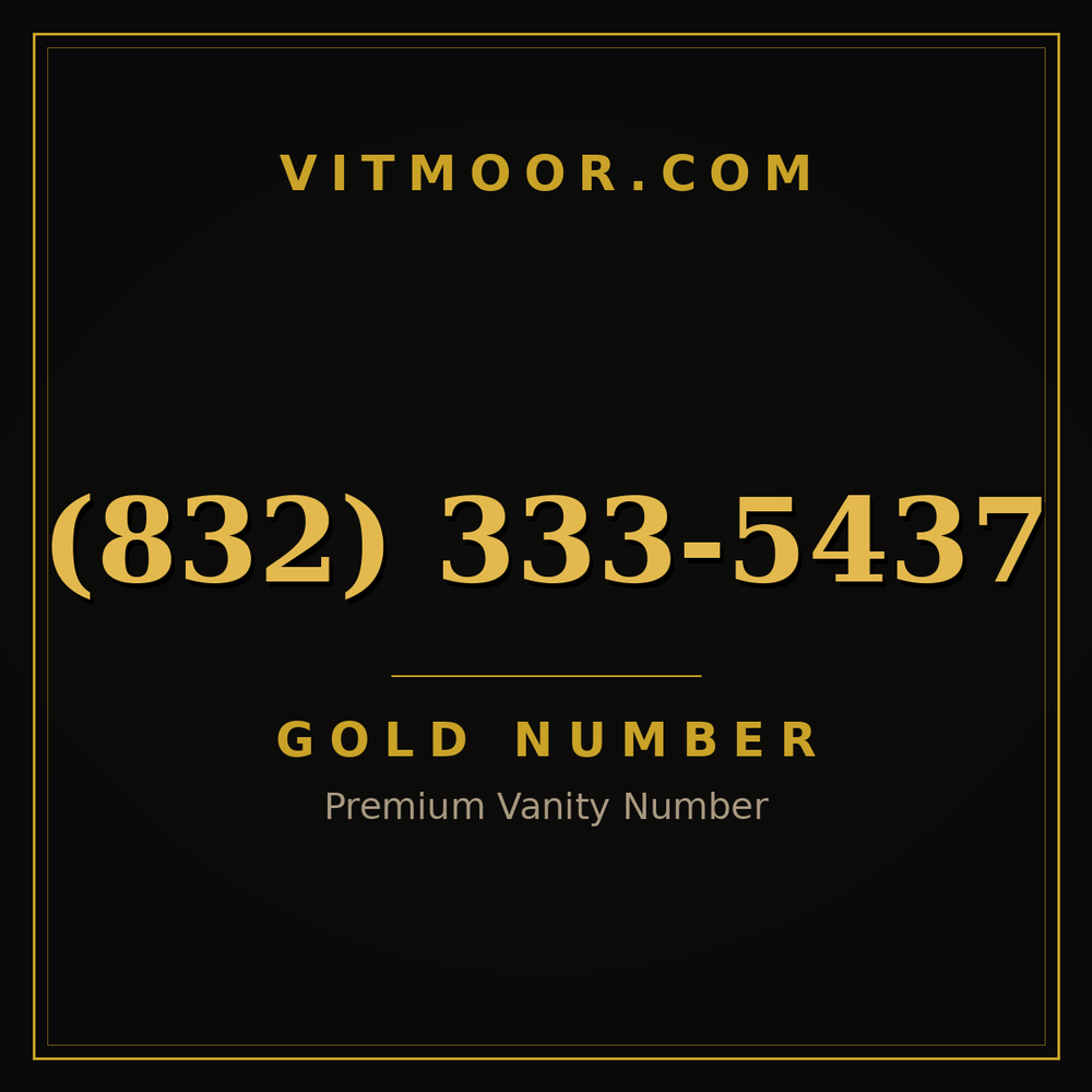 832 333-5437