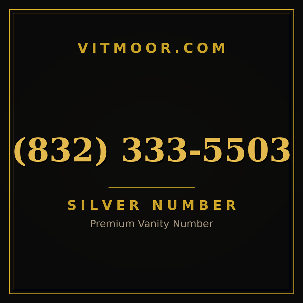 832 333-5503