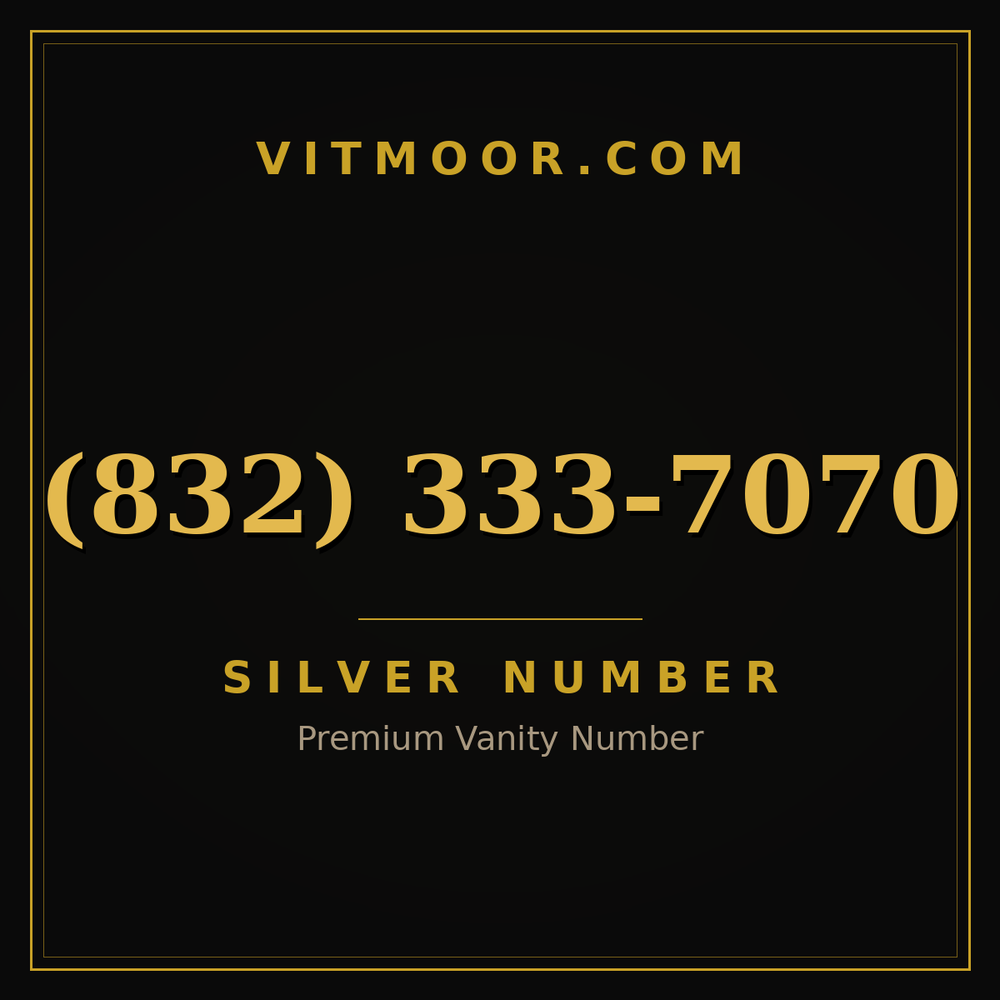 832 333-7070