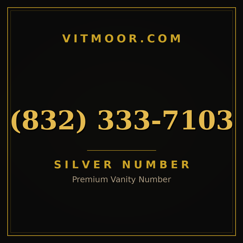832 333-7103