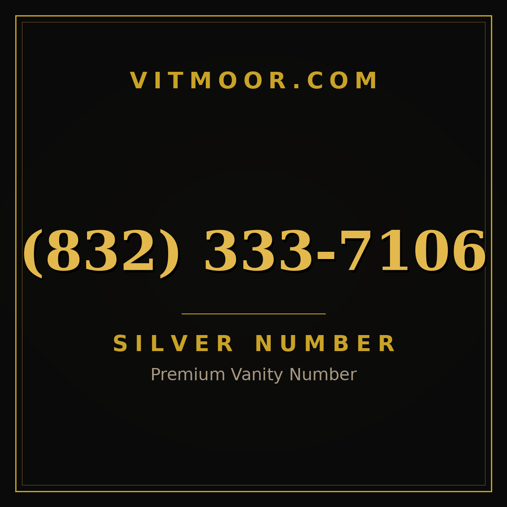 832 333-7106