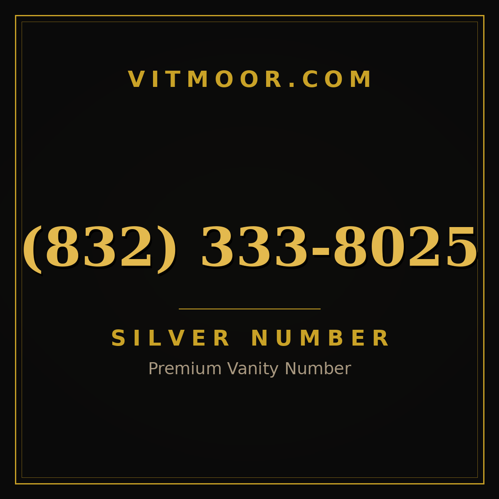832 333-8025