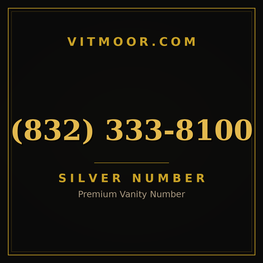 832 333-8100