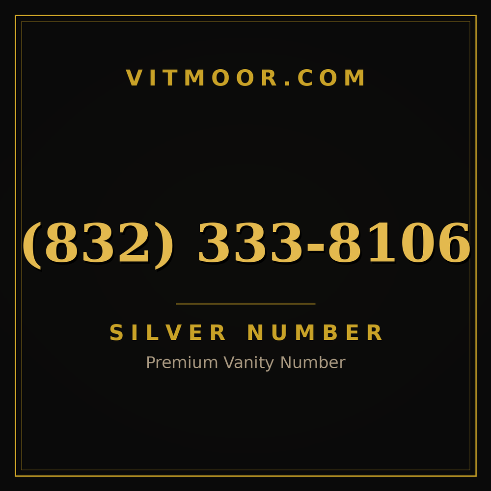 832 333-8106