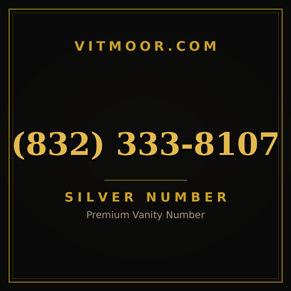 832 333-8107