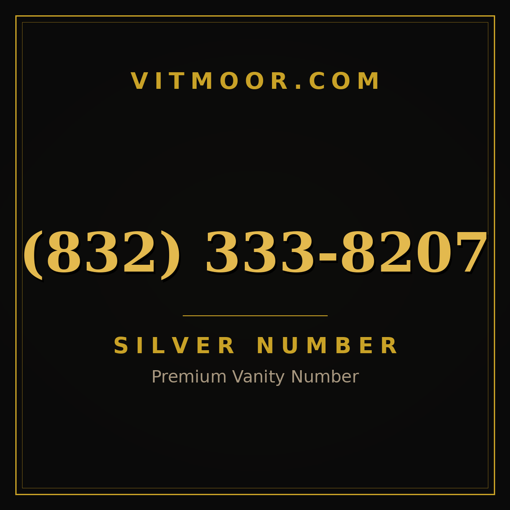 832 333-8207