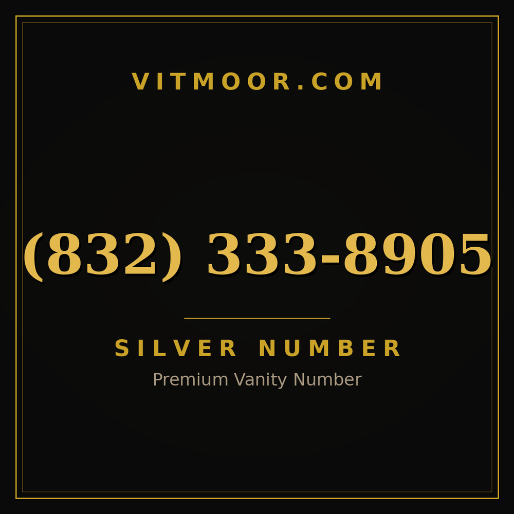 832 333-8905