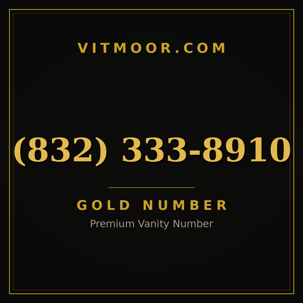 832 333-8910