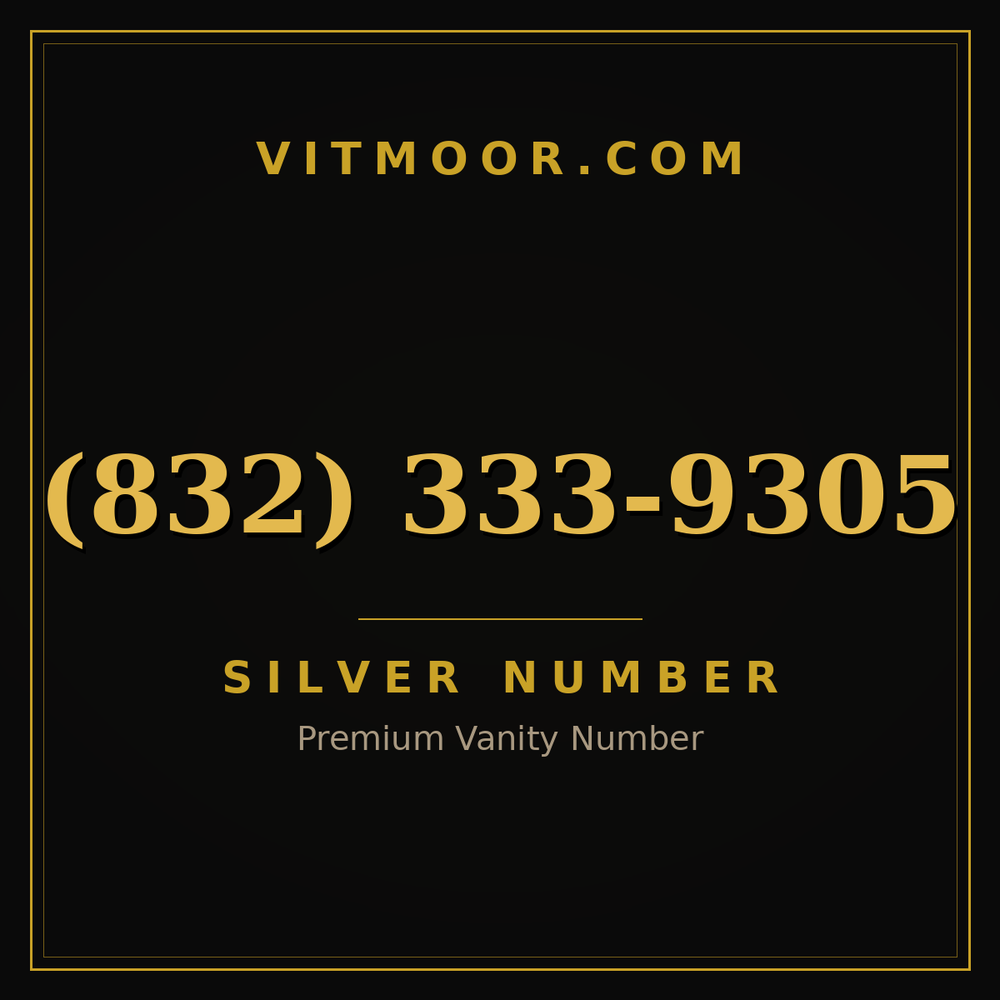832 333-9305
