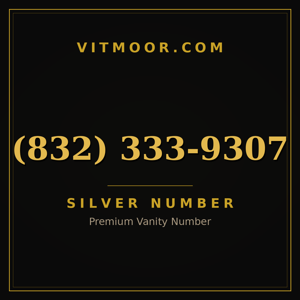 832 333-9307