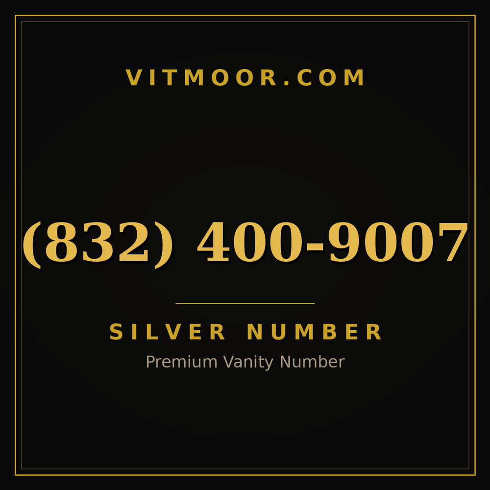 832 400-9007