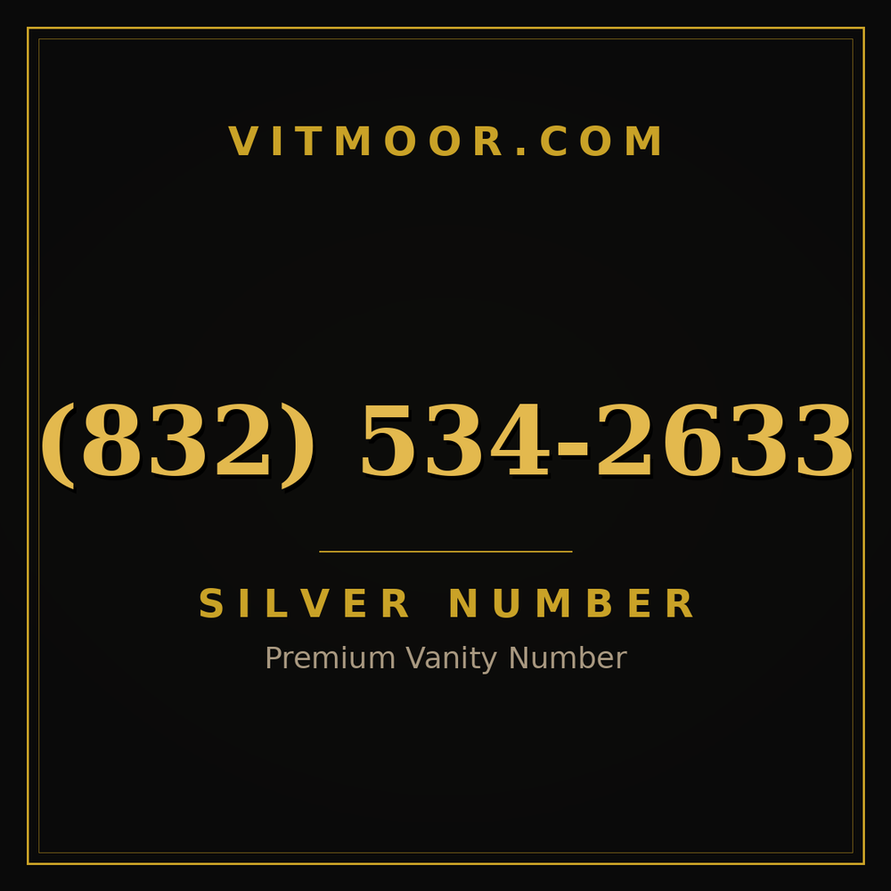 832 534-2633
