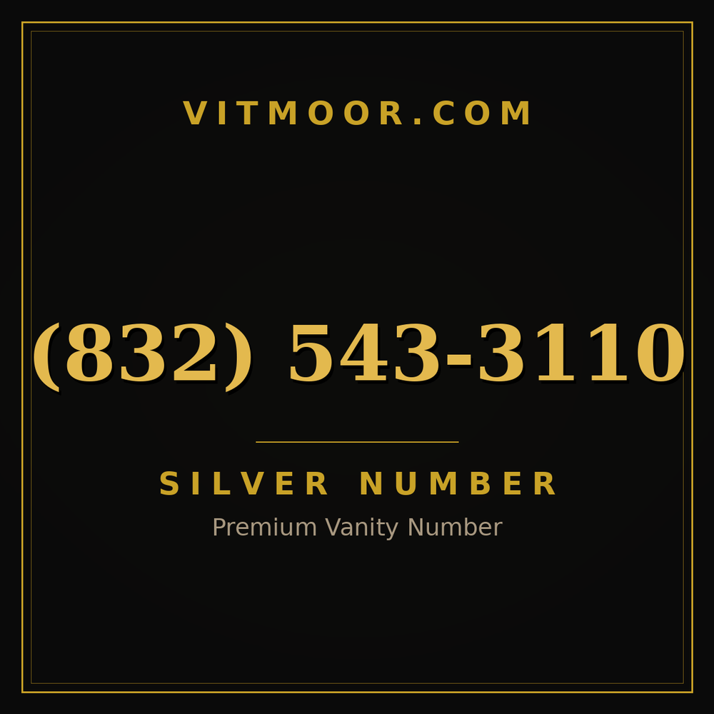 832 543-3110