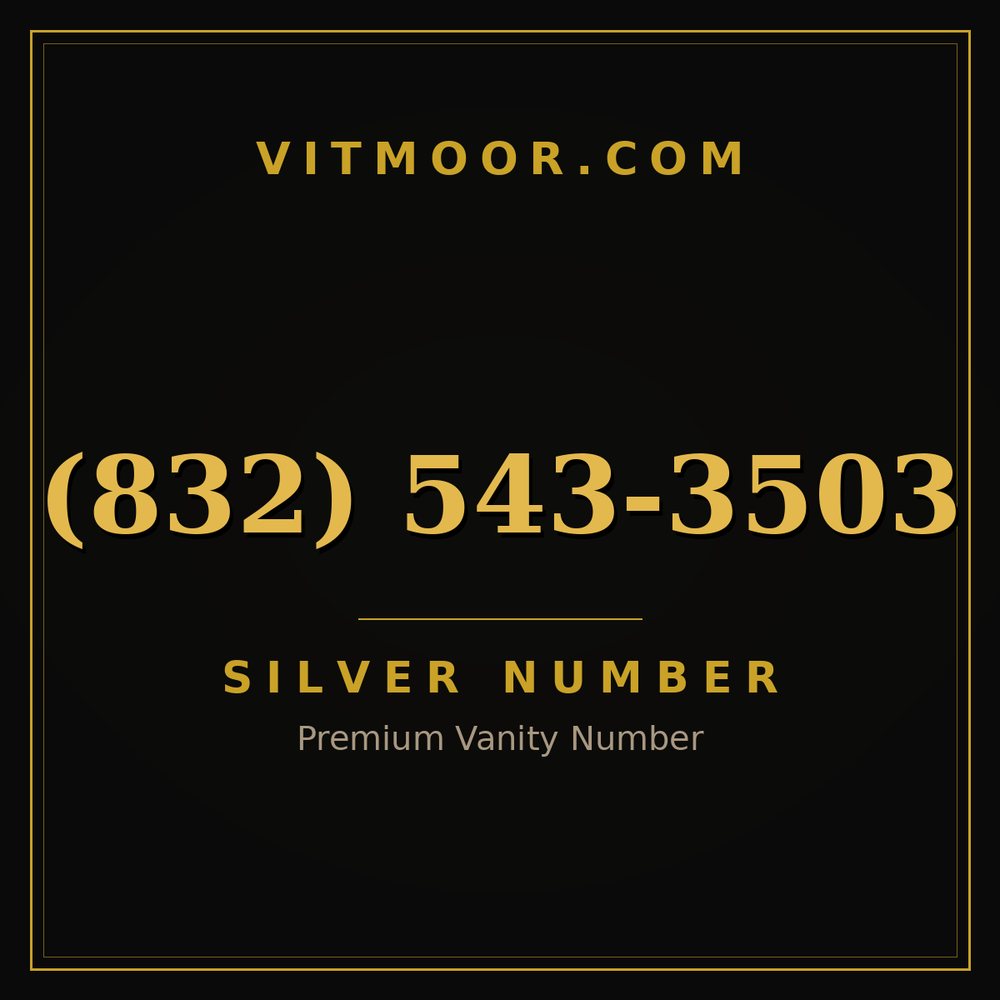 832 543-3503