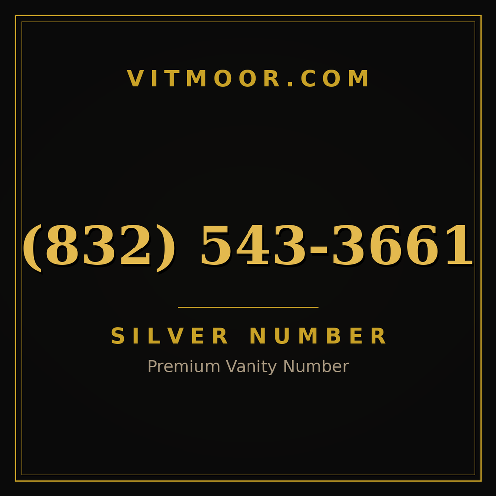 832 543-3661