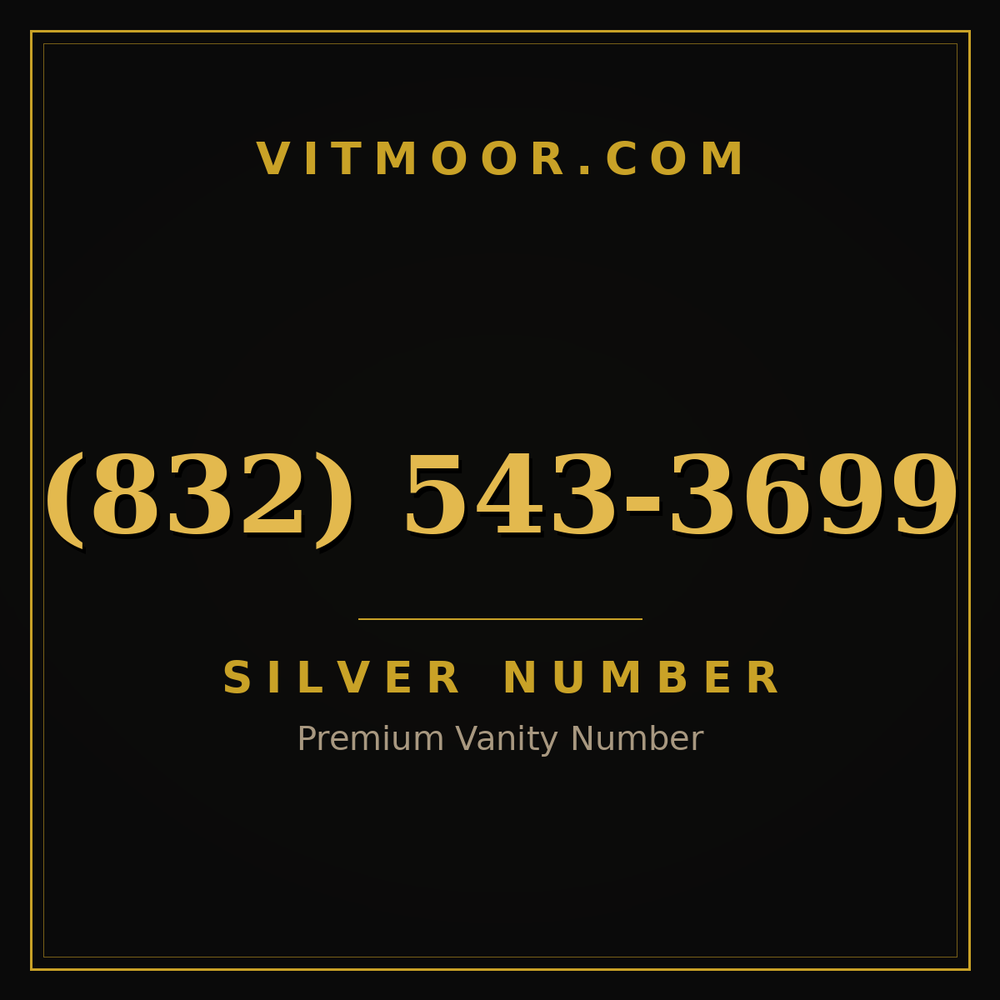 832 543-3699