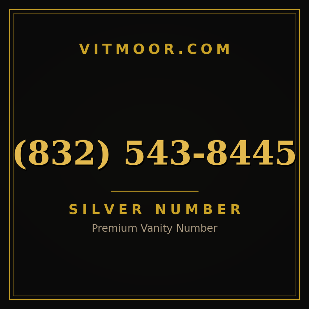 832 543-8445