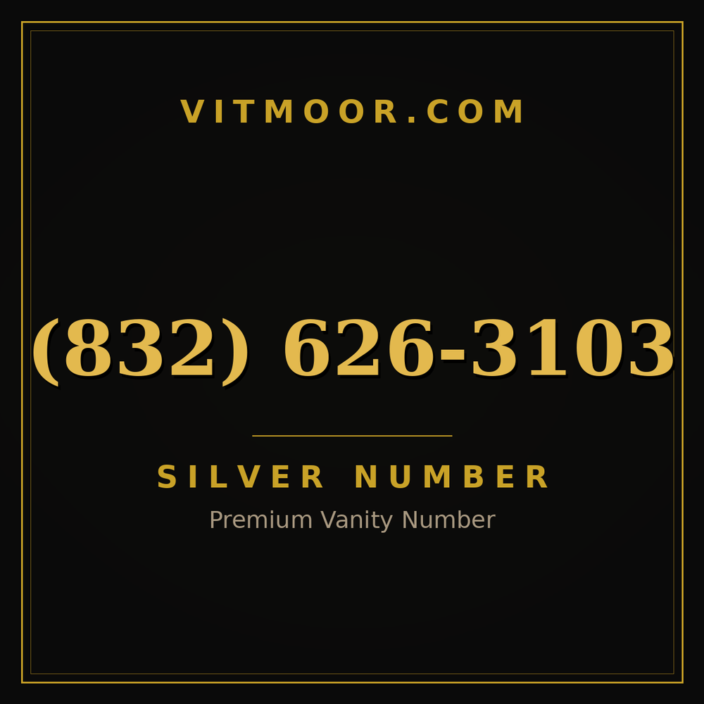 832 626-3103