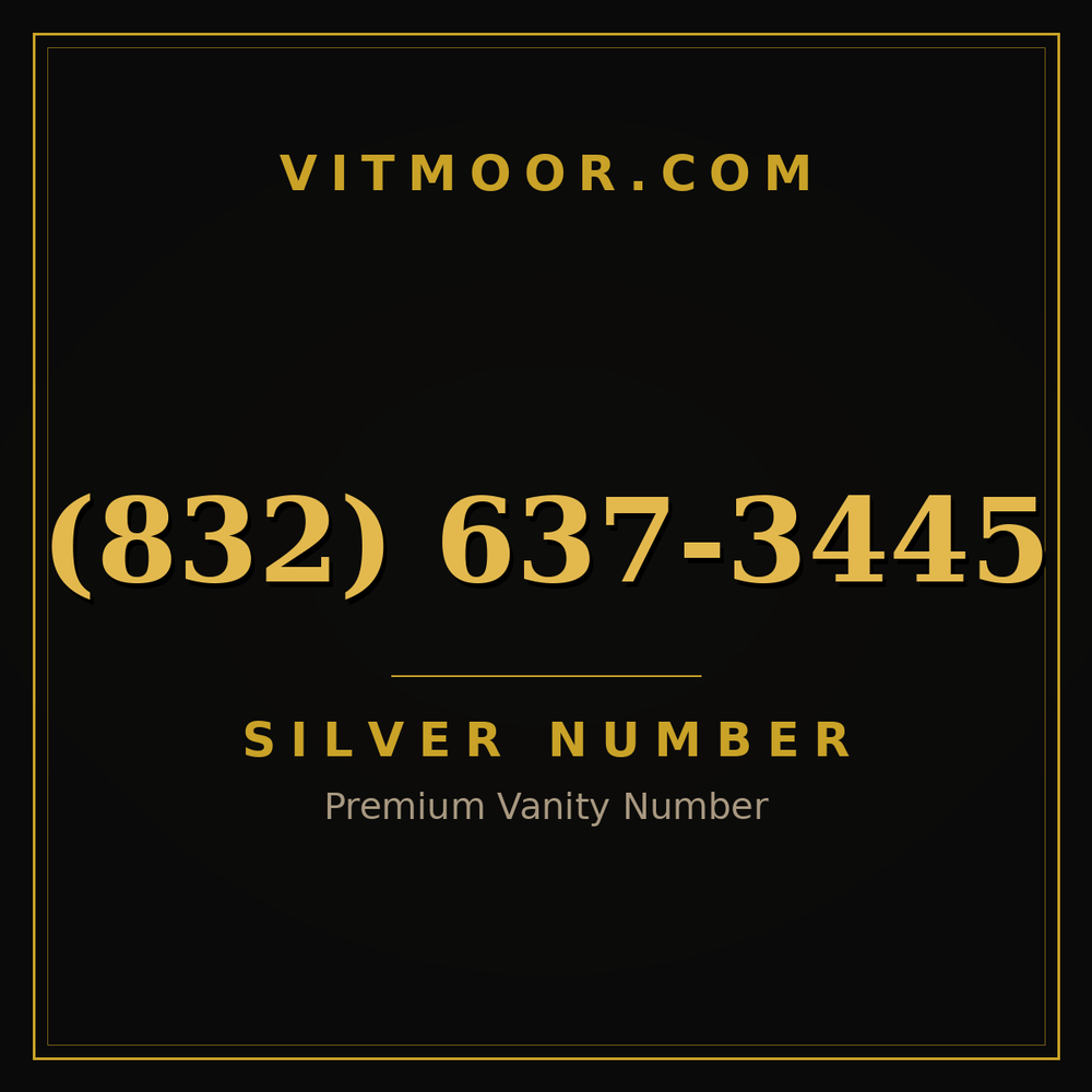 832 637-3445