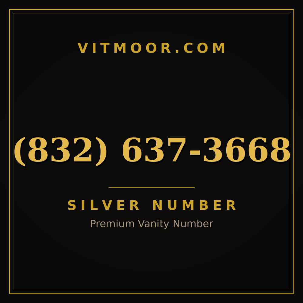 832 637-3668