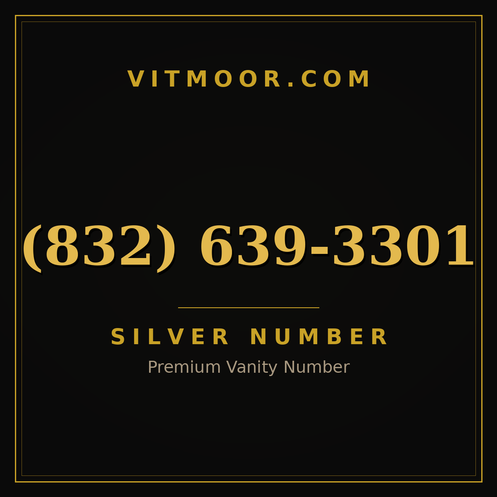 832 639-3301