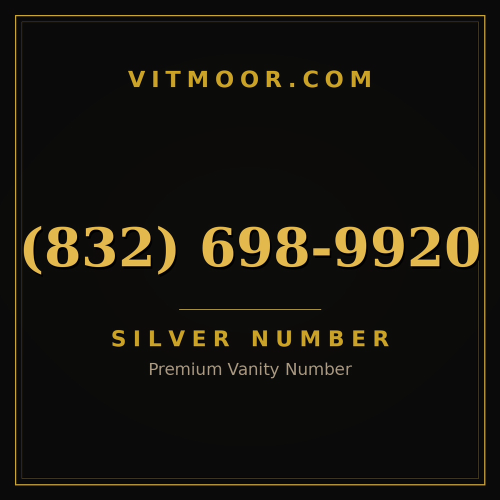 832 698-9920