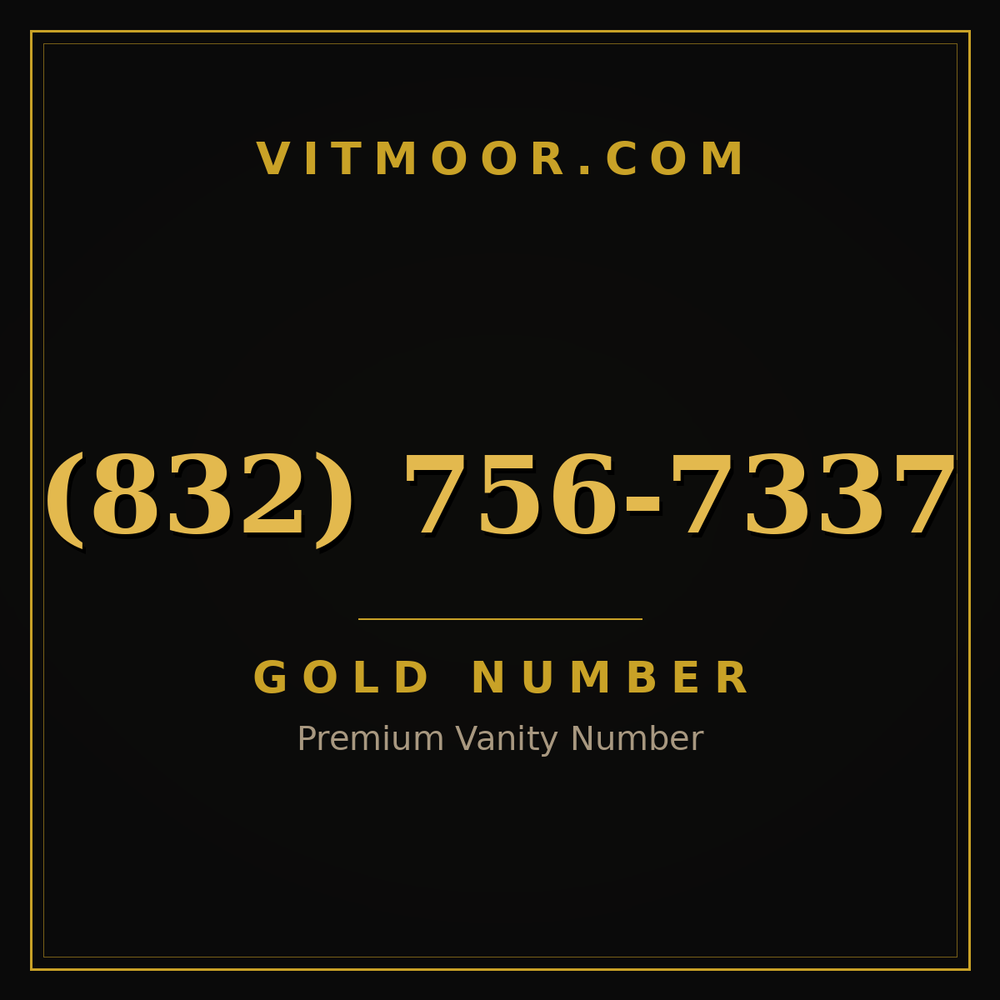 832 756-7337