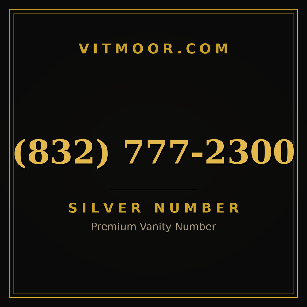 832 777-2300