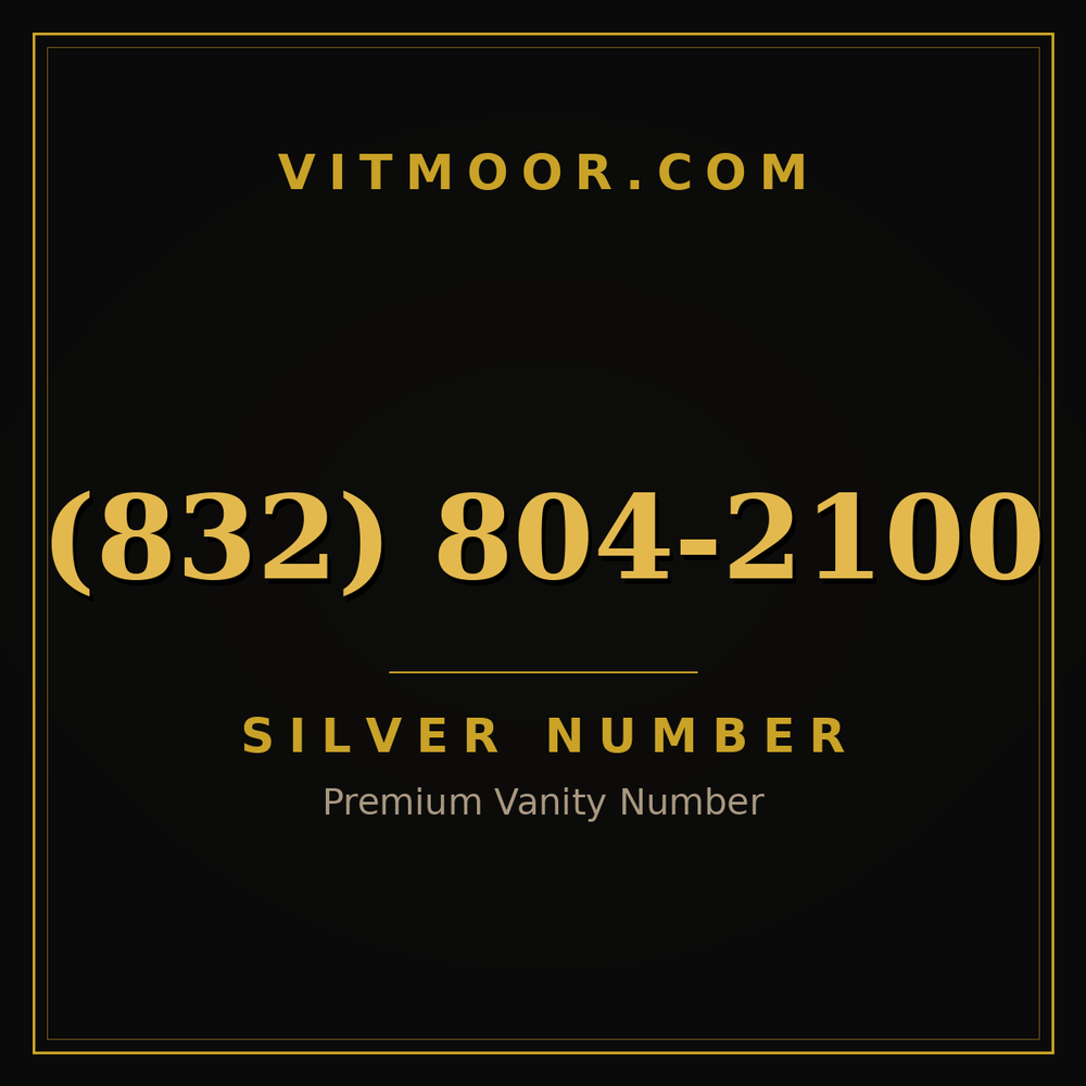 832 804-2100