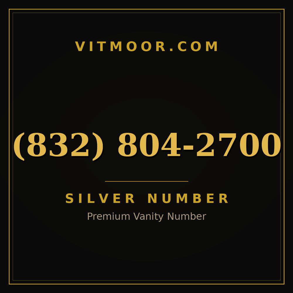 832 804-2700