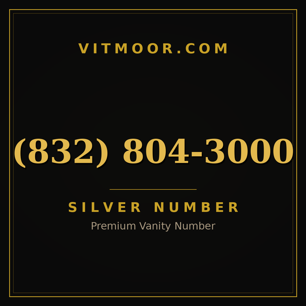 832 804-3000
