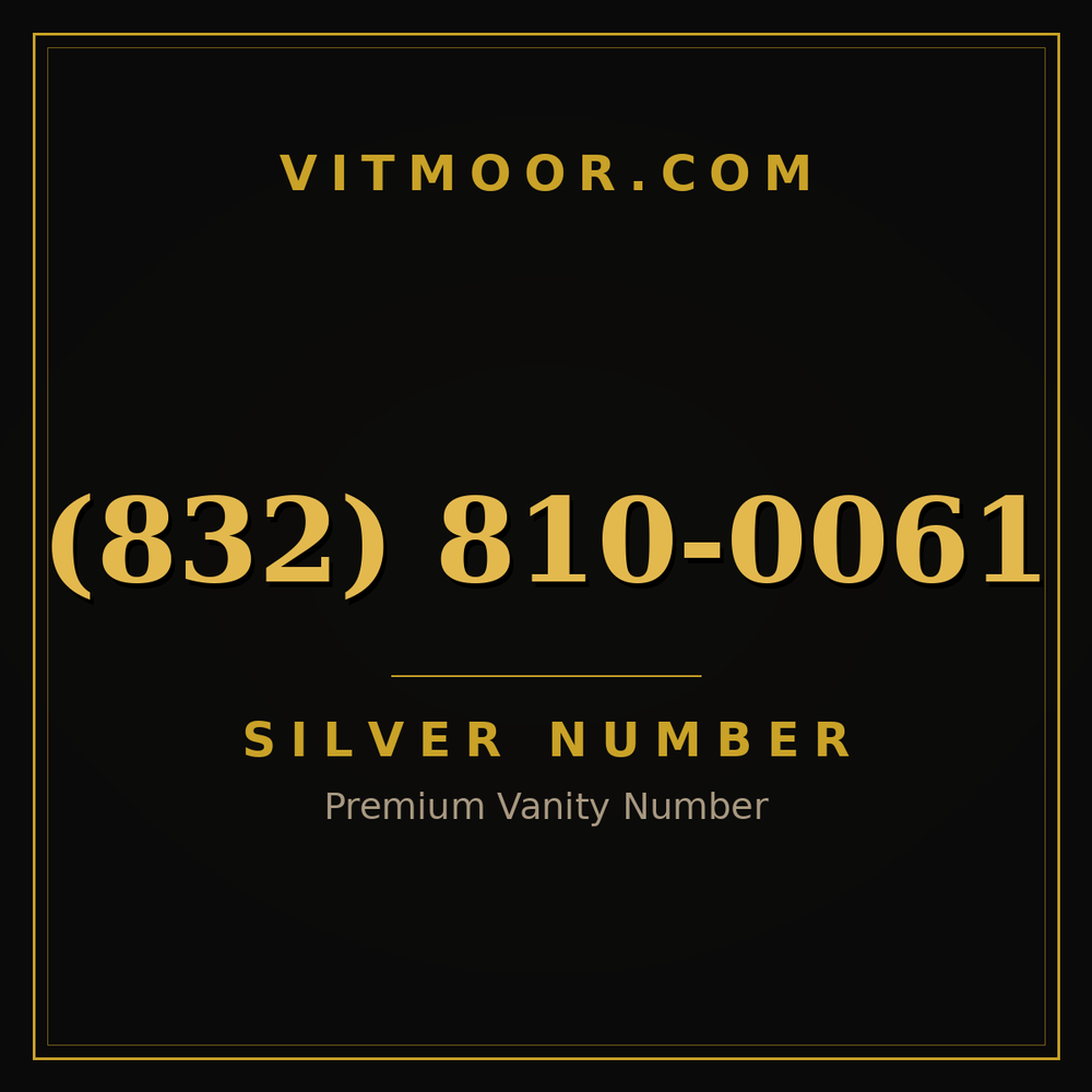 832 810-0061