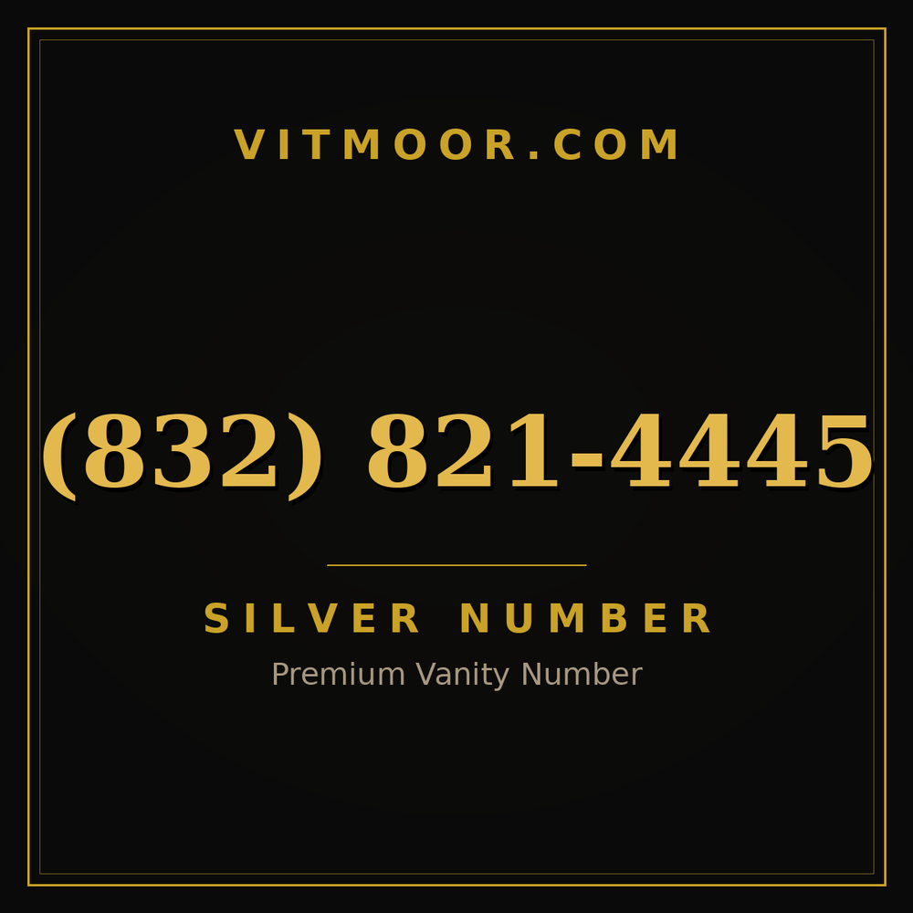 832 821-4445