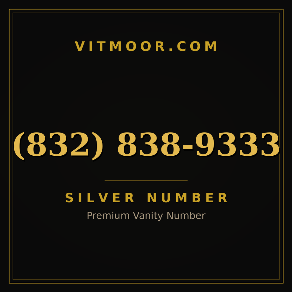 832 838-9333