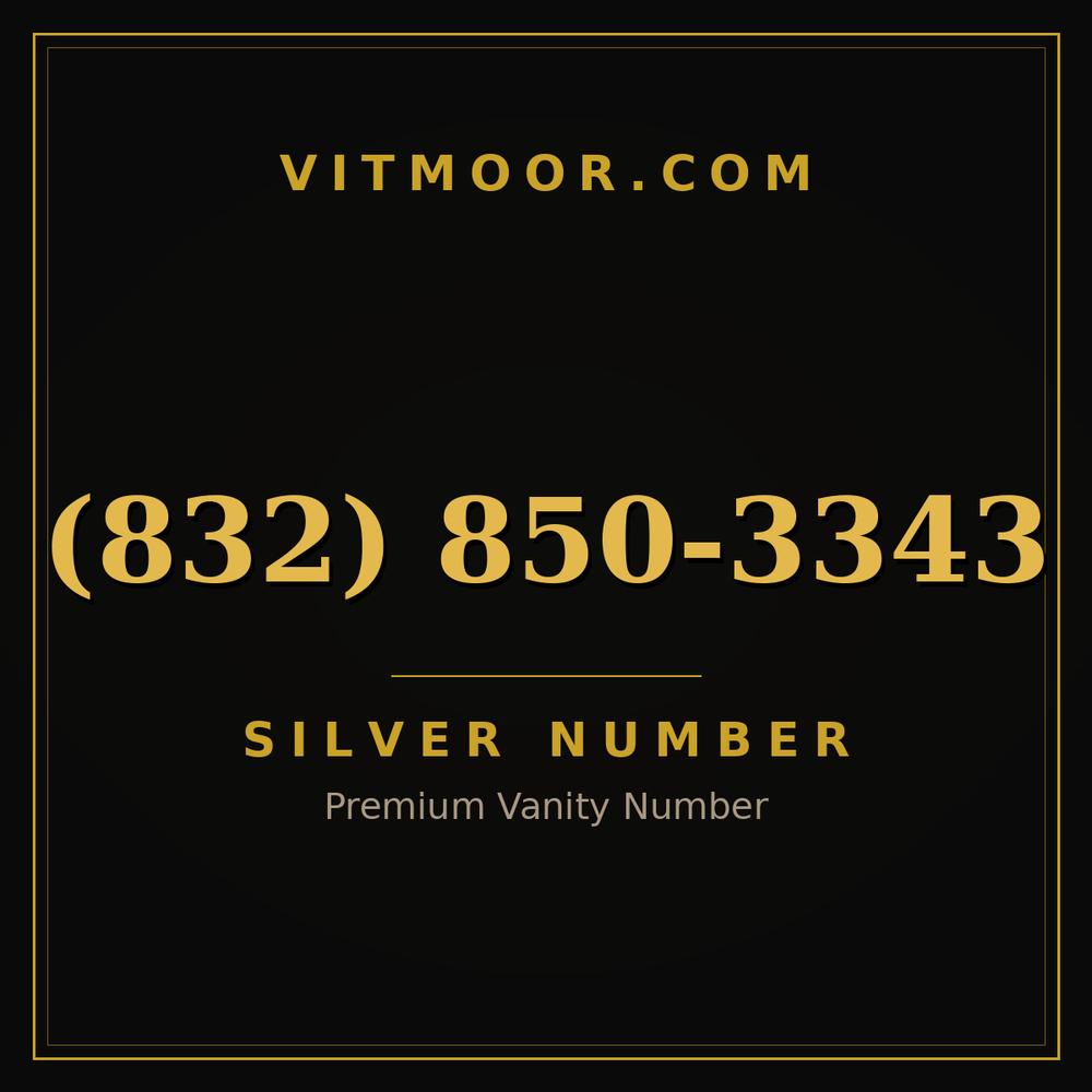 832 850-3343