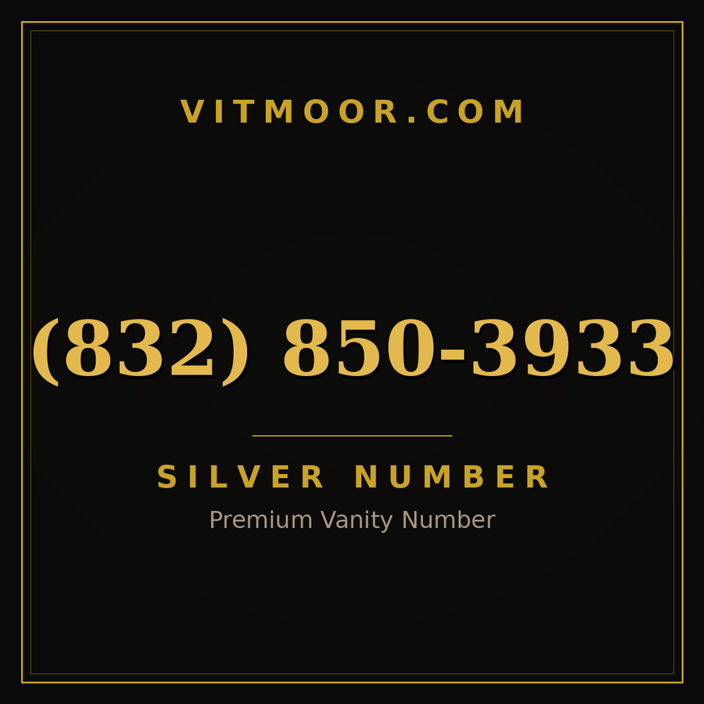 832 850-3933