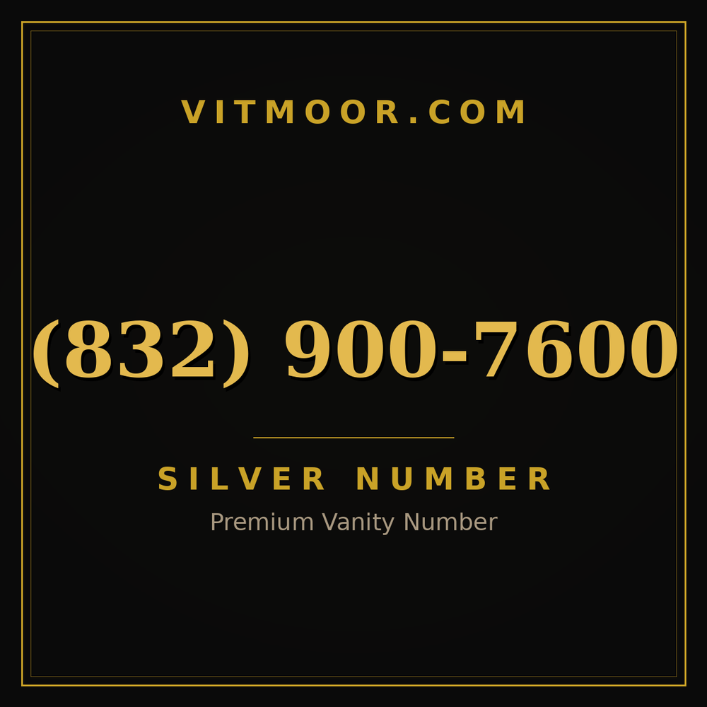 832 900-7600