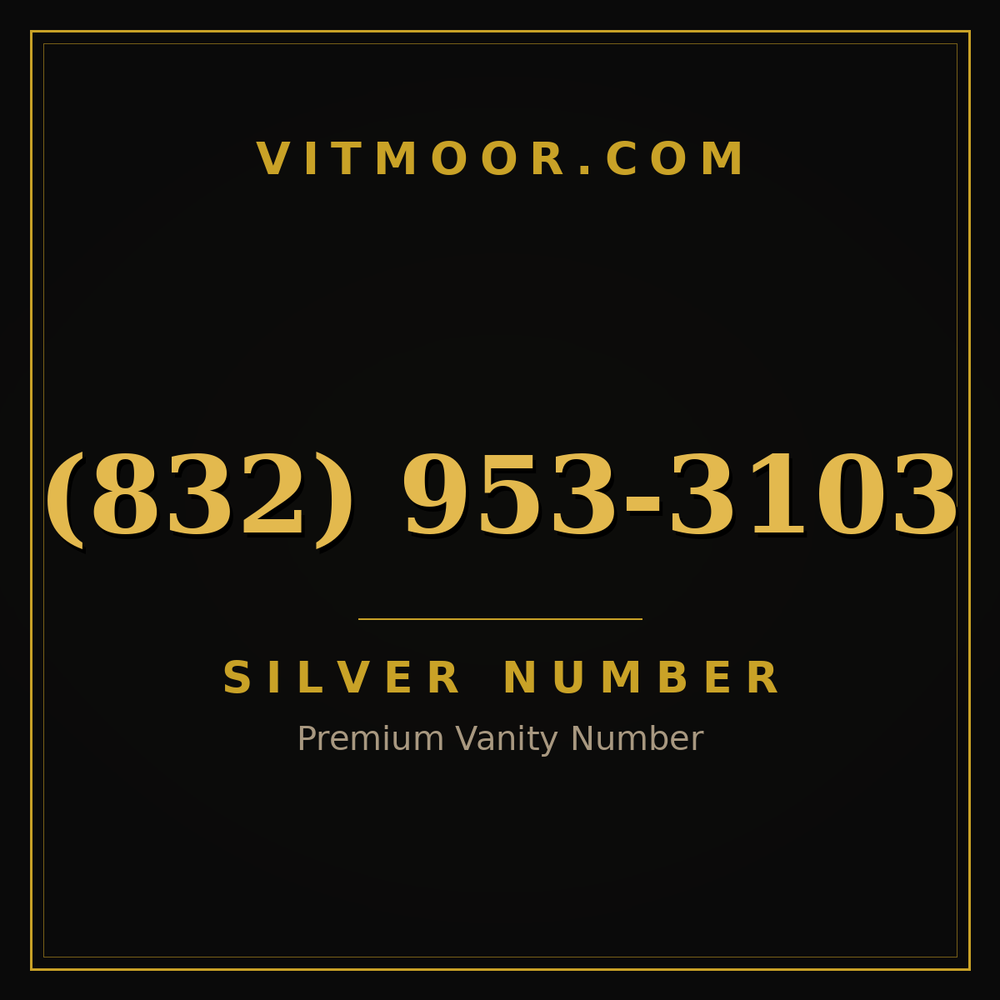 832 953-3103