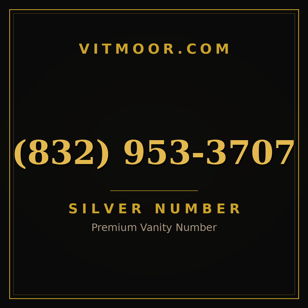 832 953-3707
