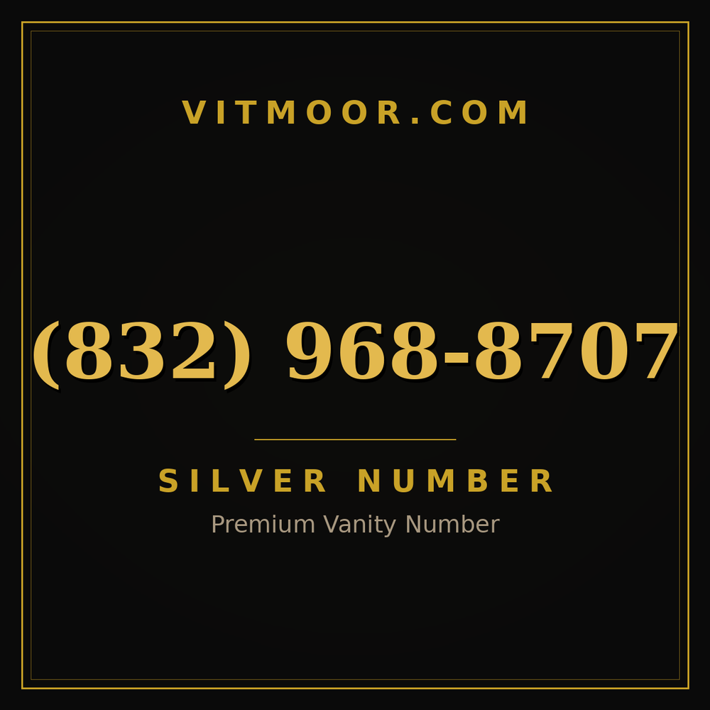 832 968-8707