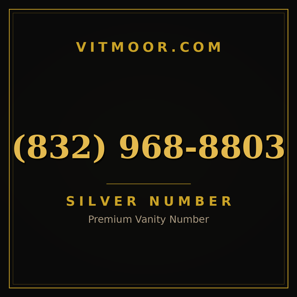 832 968-8803
