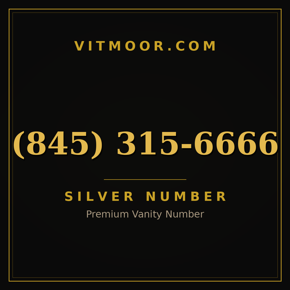 845 315-6666