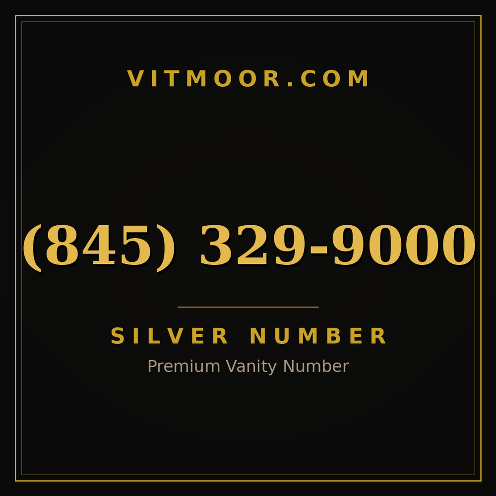 845 329-9000