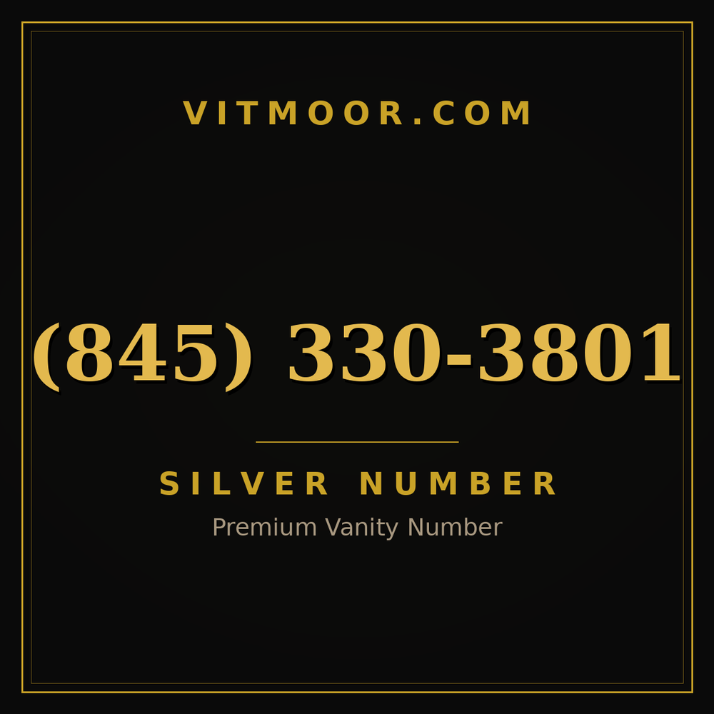 845 330-3801