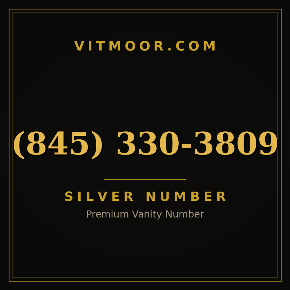 845 330-3809